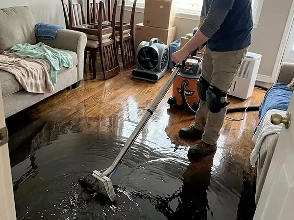 Water Leak Cleanup in Experiment, GA